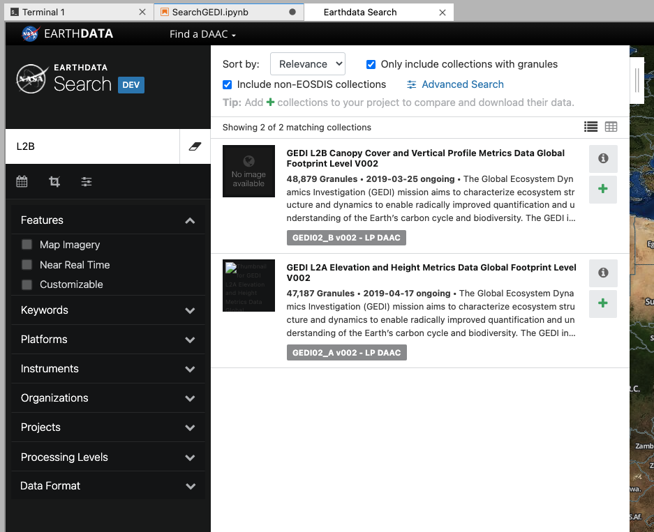 EarthDataInterface