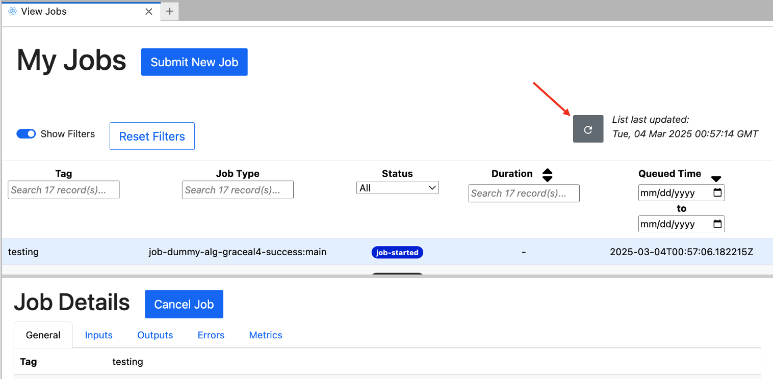 Job List