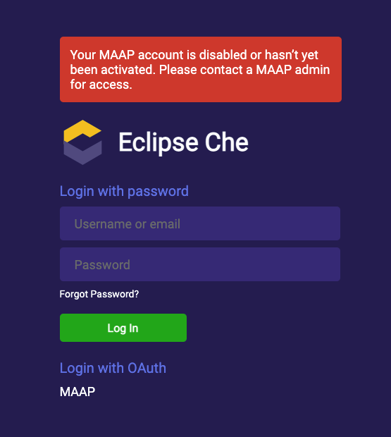 ADE Access Denied