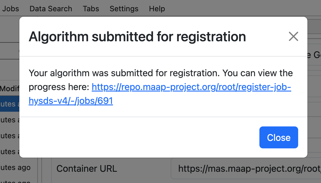 Register Algorithm submitted