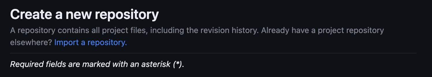 Import a Repository