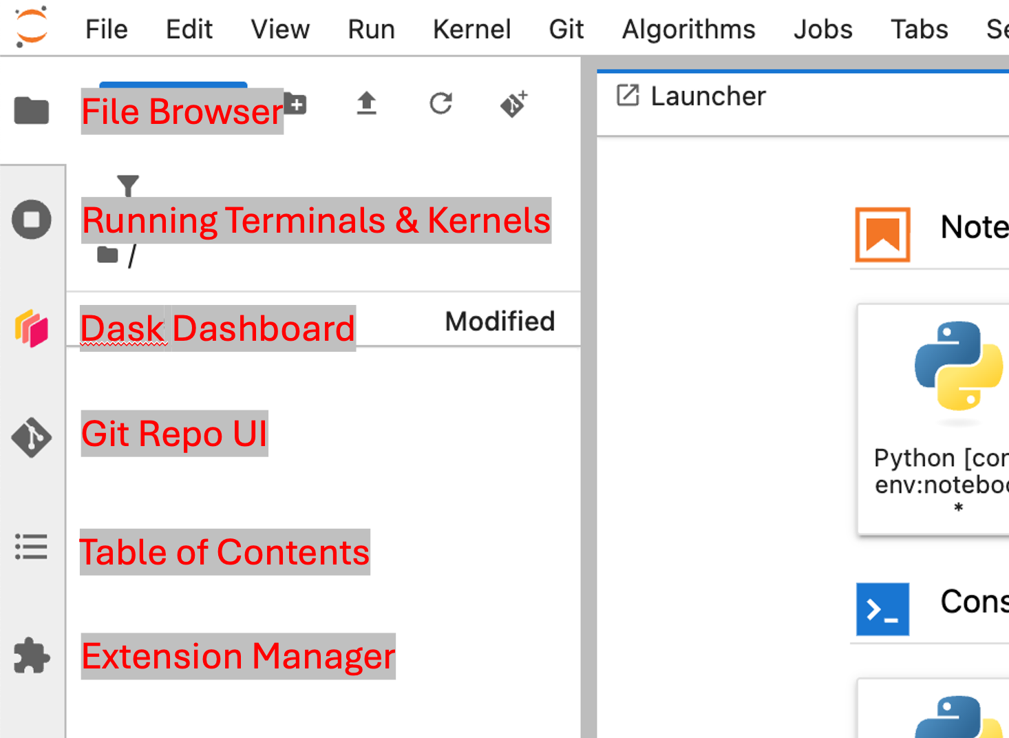 Jupyter Sidebar