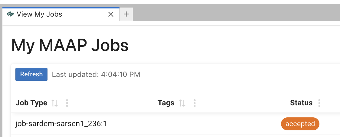 Job List